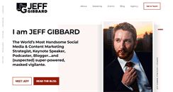 Desktop Screenshot of jeffgibbard.com