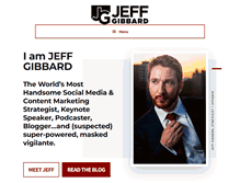 Tablet Screenshot of jeffgibbard.com